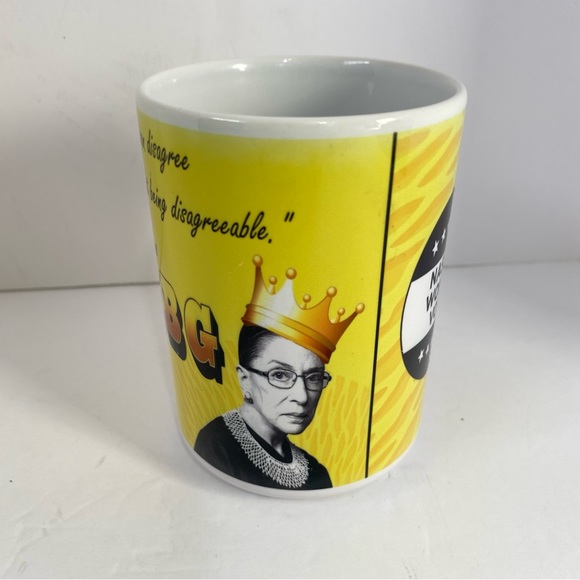 Ruth Bader Ginsberg RGB Funny Mug Coffee cup Notorious RBG Women Vote - Picture 4 of 9